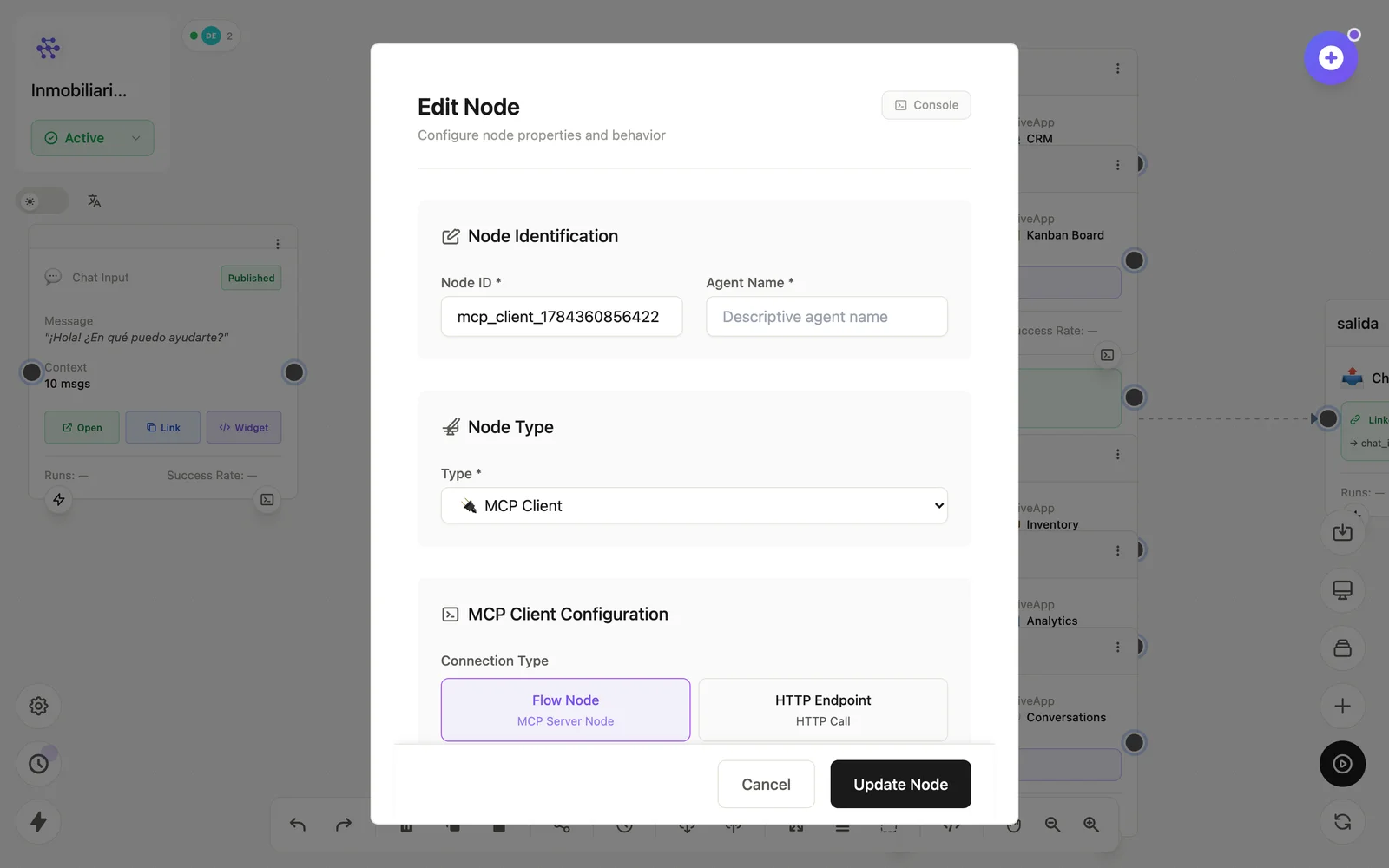 Nodo MCP Client